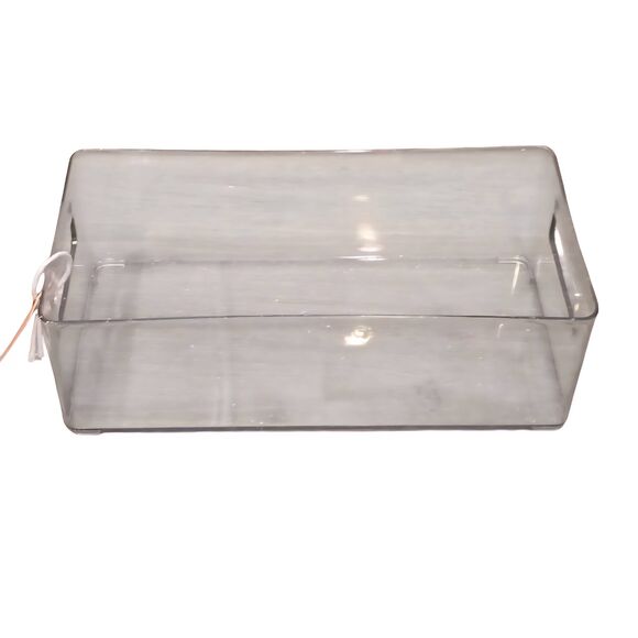 Juicy Couture Home Glitter Infused Clear Storage Box- Silver Glitter - Picture 2 of 10